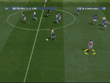 UEFA Euro 2000 (EU) screen shot game playing